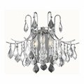 Cling 14 in. Amelia 3 Lights Wall Sconce Light, Chrome CL2957925